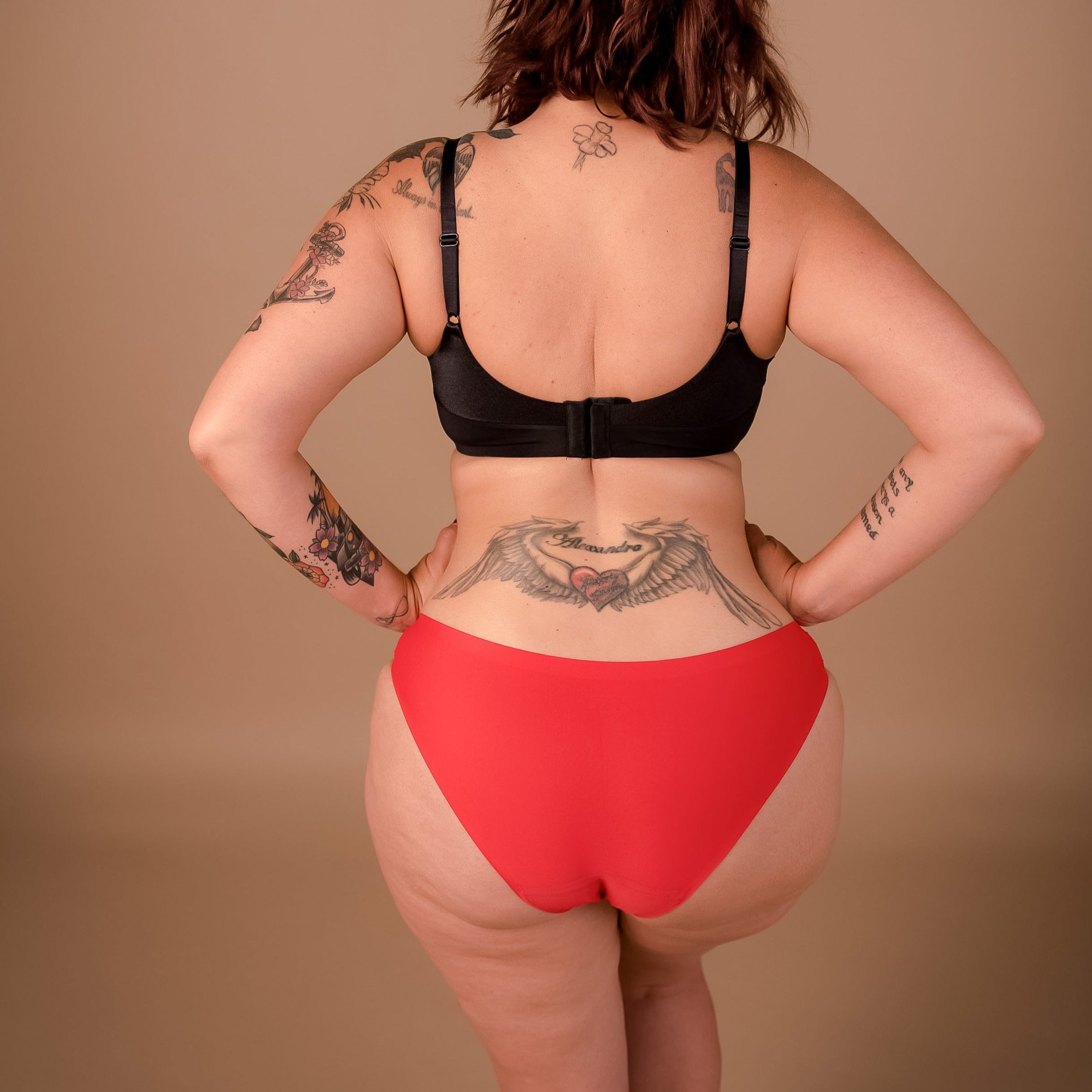 The Classic Bikini in Red